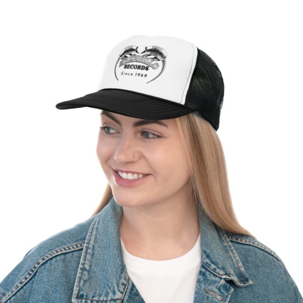 Armadillo Records Trucker Hat Black