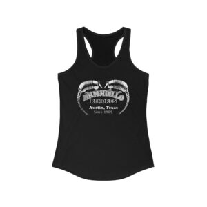 Armadillo Records Racerback Tank Black